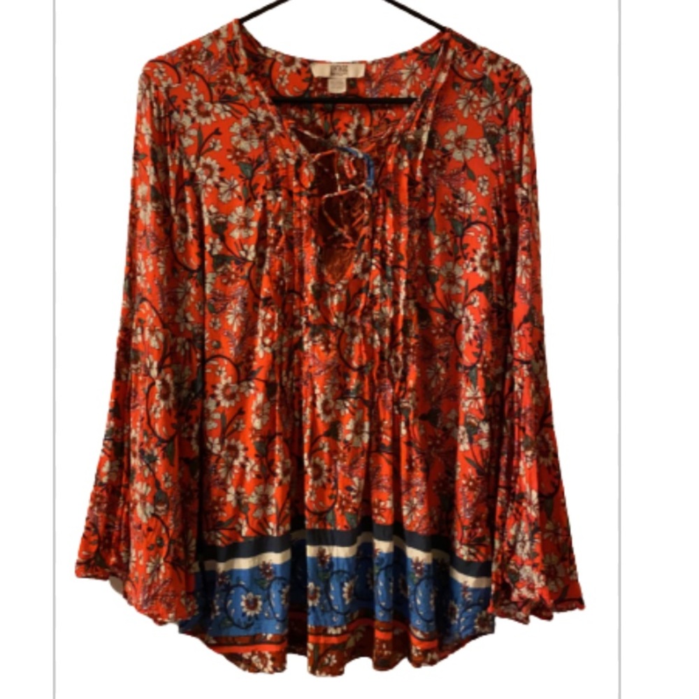 Vintage America Blues boho blouse